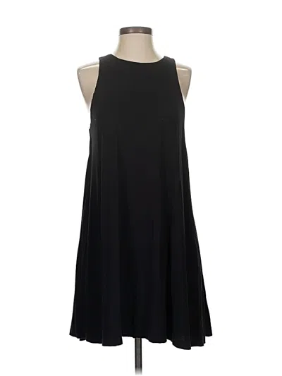 Pre-owned H&m Casual Dress In Black