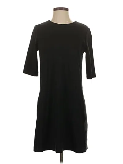 Pre-owned H&m Casual Dress In Black