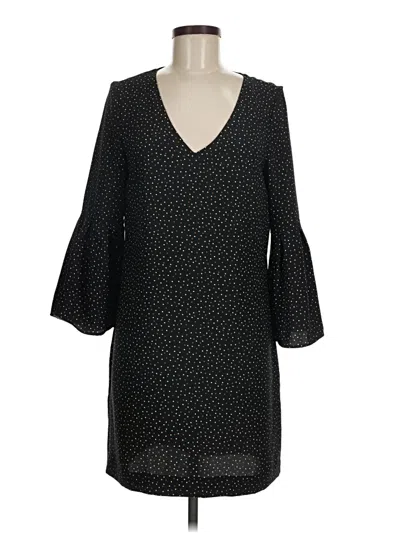 Pre-owned H&m Casual Dress In Black