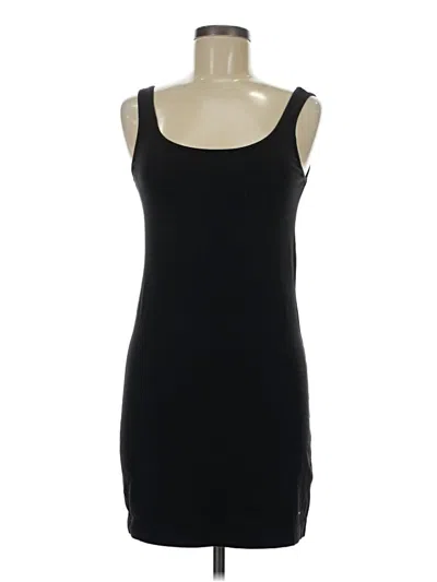 Pre-owned H&m Casual Dress In Black