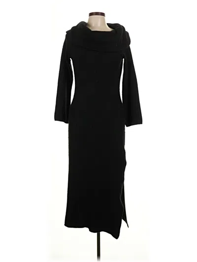 Pre-owned H&m Casual Dress In Black
