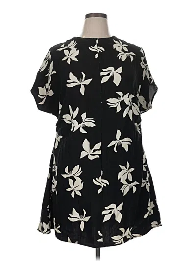 Pre-owned H&m Casual Dress In Black