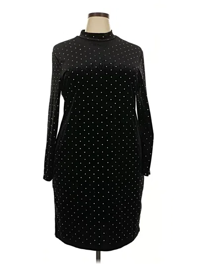 Pre-owned H&m Casual Dress In Black