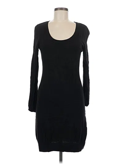 Pre-owned H&m Casual Dress In Black