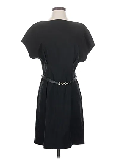 Pre-owned H&m Casual Dress In Black