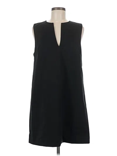 Pre-owned H&m Casual Dress In Black