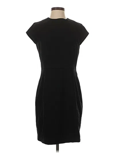 Pre-owned H&m Casual Dress In Black
