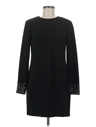 Pre-owned H&m Casual Dress In Black