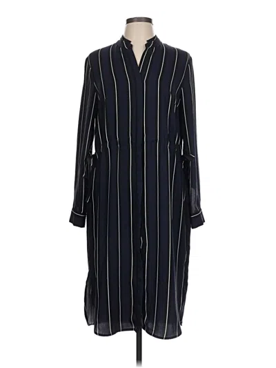 Pre-owned H&m Casual Dress In Black