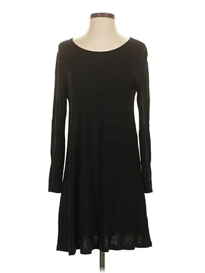 Pre-owned H&m Casual Dress In Black
