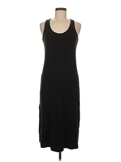 Pre-owned H&m Casual Dress In Black