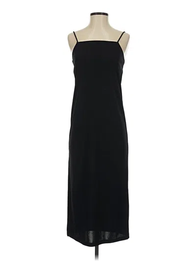 Pre-owned H&m Casual Dress In Black
