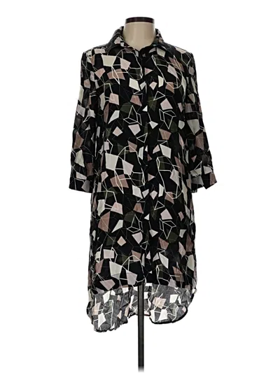 Pre-owned H&m Casual Dress In Black