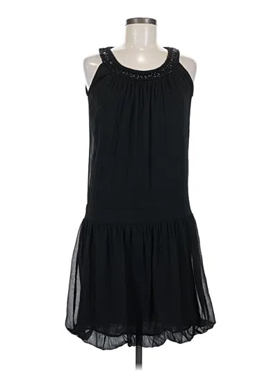 Pre-owned H&m Casual Dress In Black