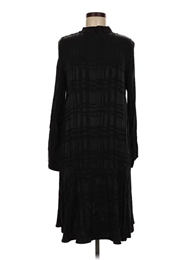 Pre-owned H&m Casual Dress In Black