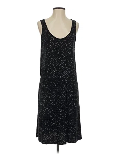 Pre-owned H&m Casual Dress In Black