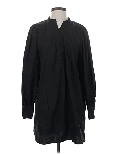 Pre-owned H&m Casual Dress In Black