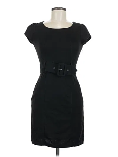 Pre-owned H&m Casual Dress In Black