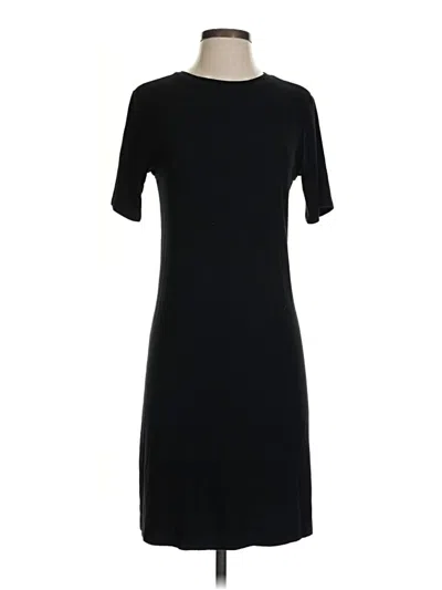 Pre-owned H&m Casual Dress In Black