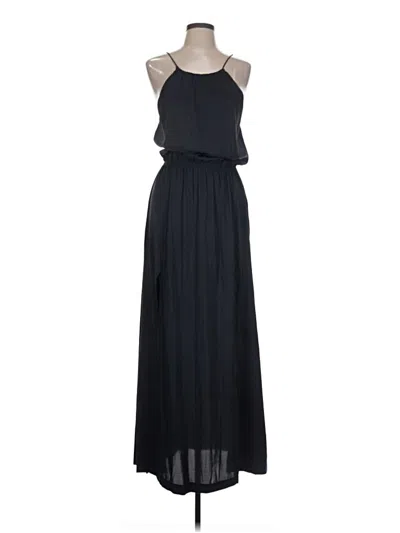 Pre-owned H&m Casual Dress In Black