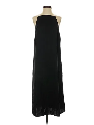 Pre-owned H&m Casual Dress In Black