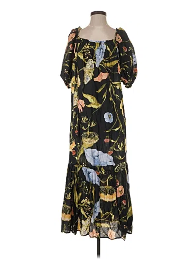 Pre-owned H&m Casual Dress In Black