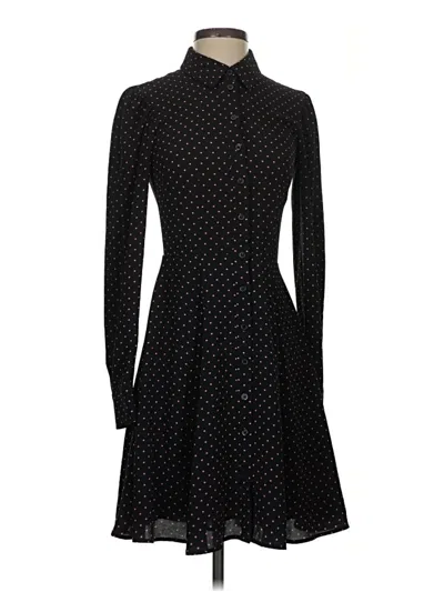 Pre-owned H&m Casual Dress In Black