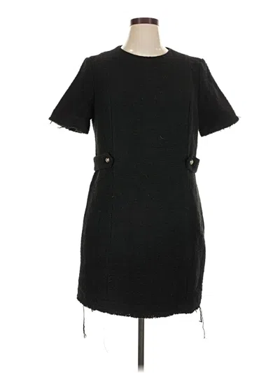 Pre-owned H&m Casual Dress In Black