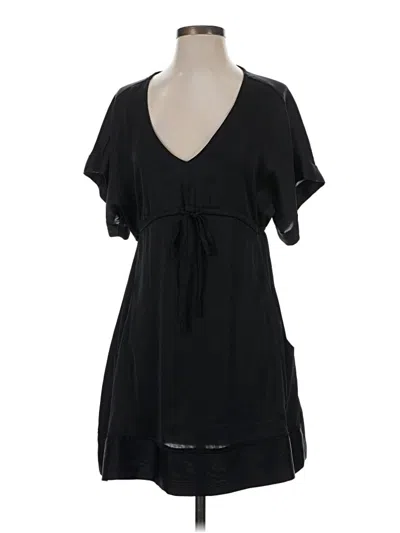 Pre-owned H&m Casual Dress In Black