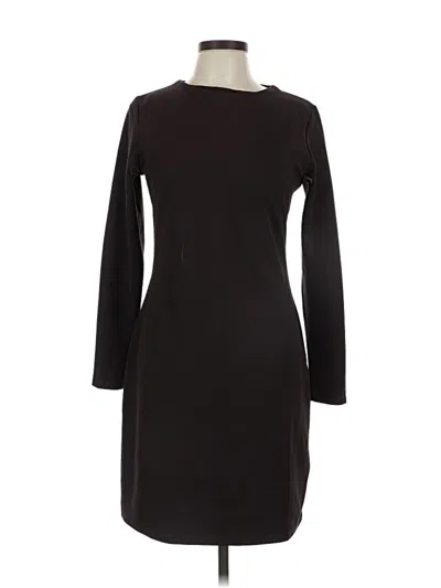 Pre-owned H&m Casual Dress In Black