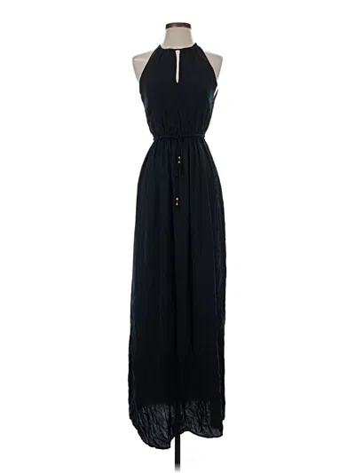 Pre-owned H&m Casual Dress In Black