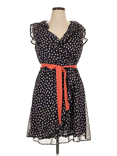 Pre-owned H&m Casual Dress In Black