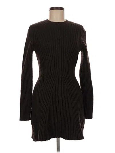 Pre-owned H&m Casual Dress In Black