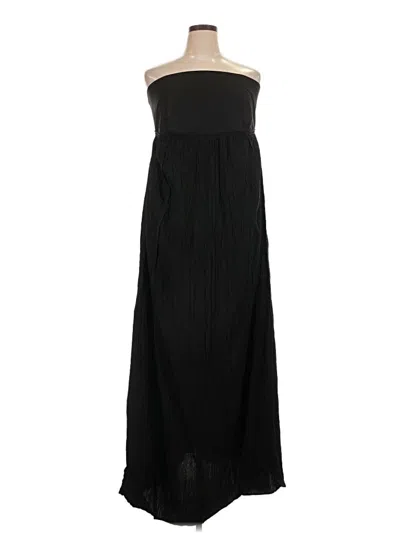 Pre-owned H&m Casual Dress In Black