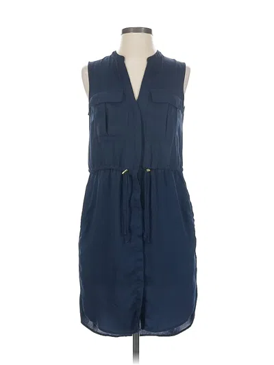 Pre-owned H&m Casual Dress In Blue