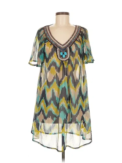 Pre-owned H&m Casual Dress In Blue