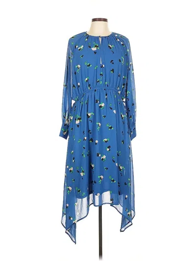 Pre-owned H&m Casual Dress In Blue