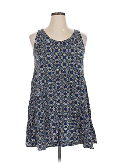 Pre-owned H&m Casual Dress In Blue