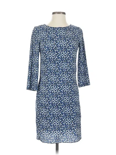 Pre-owned H&m Casual Dress In Blue