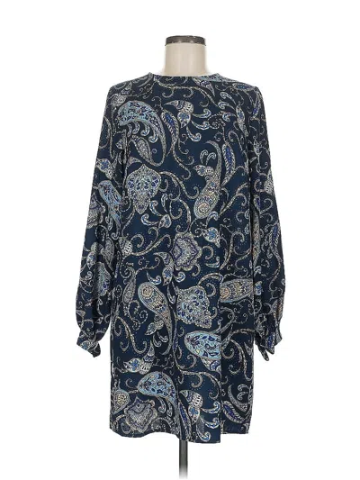 Pre-owned H&m Casual Dress In Blue