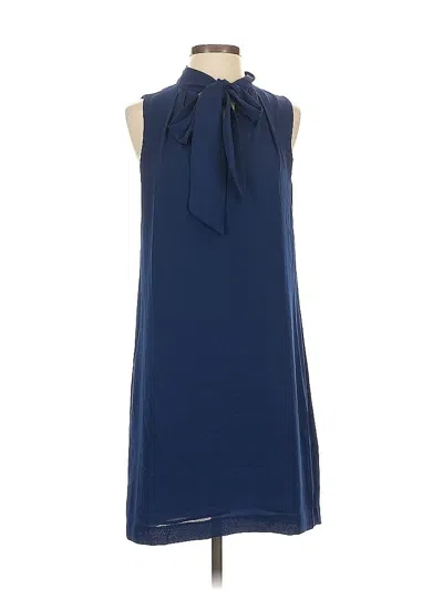 Pre-owned H&m Casual Dress In Blue