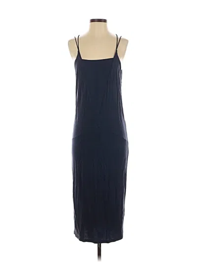 Pre-owned H&m Casual Dress In Blue