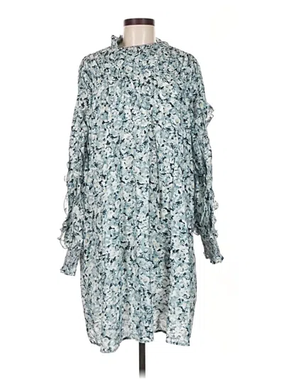 Pre-owned H&m Casual Dress In Blue