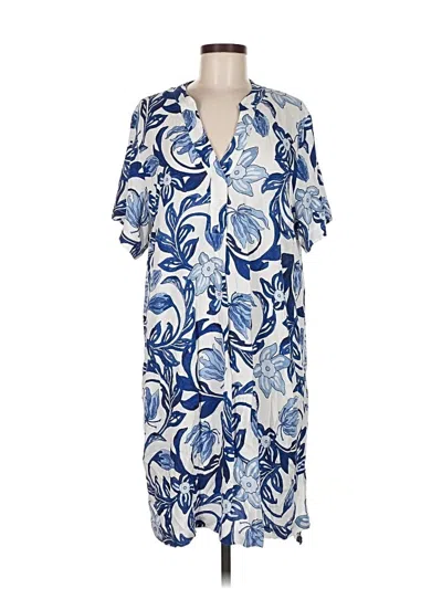 Pre-owned H&m Casual Dress In Blue