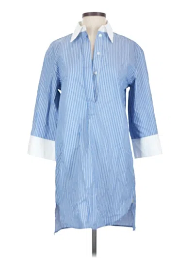 Pre-owned H&m Casual Dress In Blue