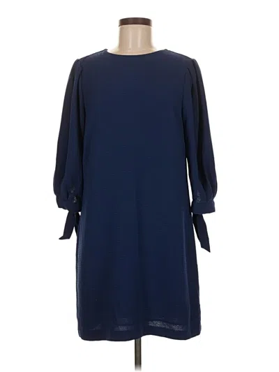 Pre-owned H&m Casual Dress In Blue