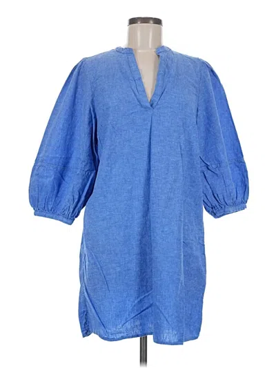 Pre-owned H&m Casual Dress In Blue