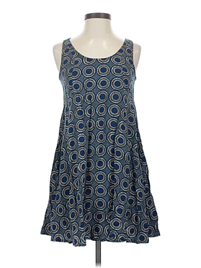 Pre-owned H&m Casual Dress In Blue