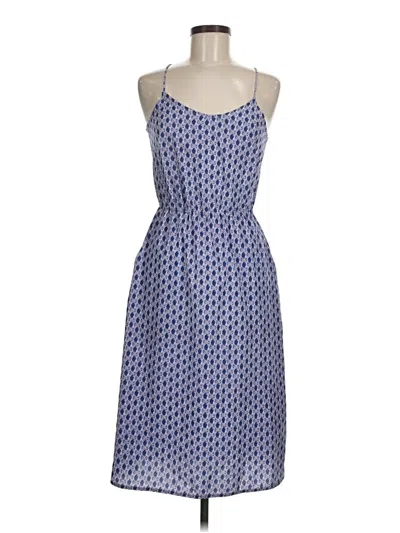 Pre-owned H&m Casual Dress In Blue