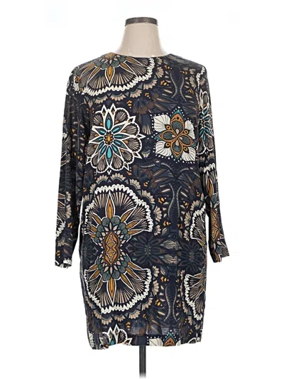 Pre-owned H&m Casual Dress In Blue